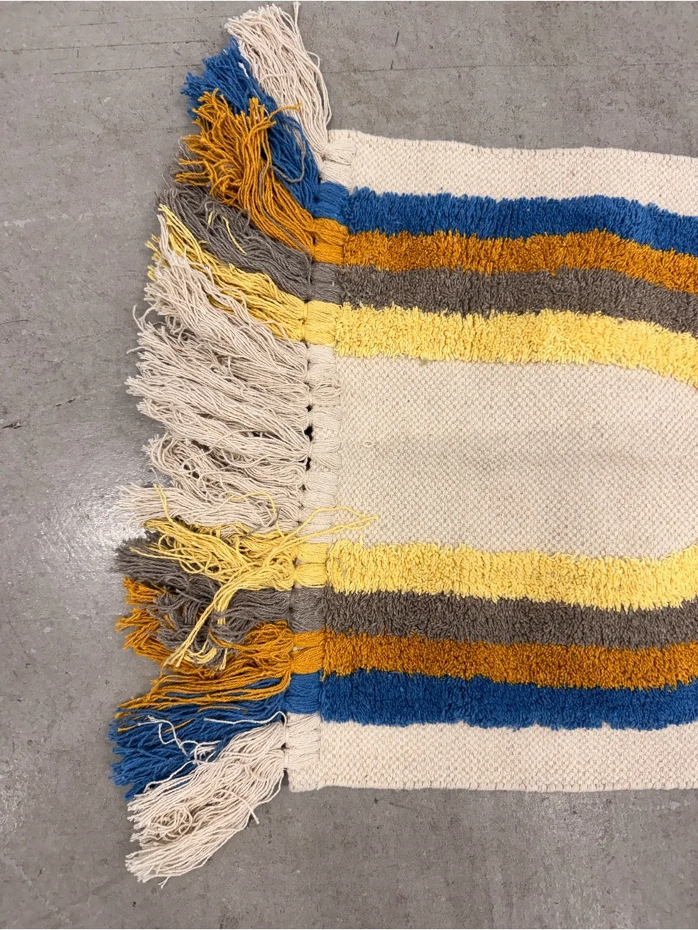 OYOY Living Design Follow The Rainbow Wall Rug Hanging Wool Boho Decor Nursery